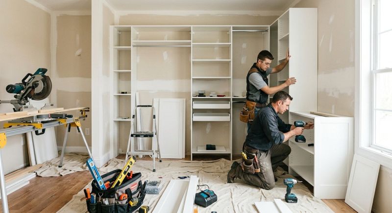 Closet Cabinet Installation in Frederick, MD