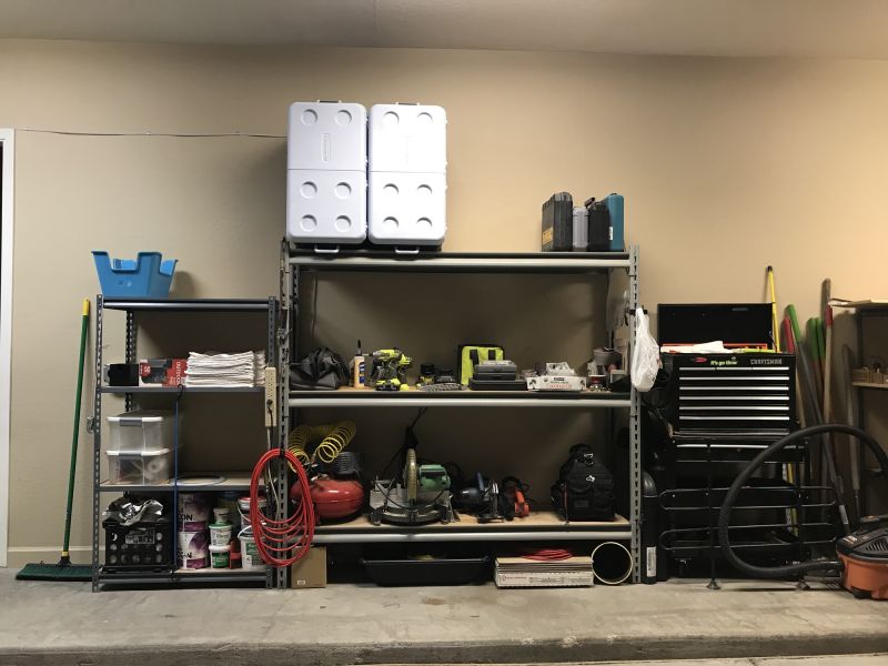 Garage Storage Installation