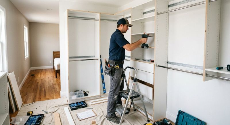 New Closet Intallation in Greensboro, NC