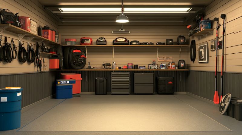 A functional, organized garage is an attractive feature for potential buyers